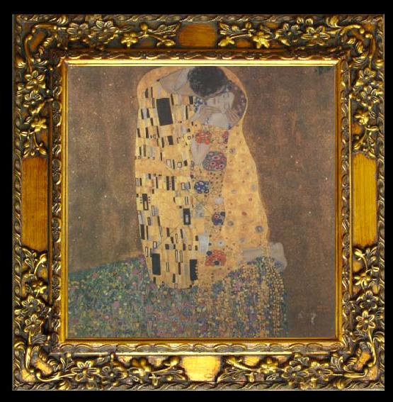 framed  Gustav Klimt The Kiss (mk20), Ta068